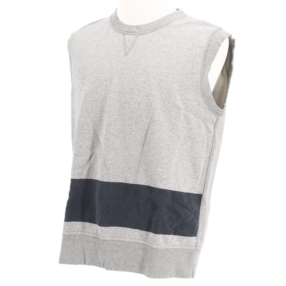 Tomas Maier Men's Gray Sleeveless Sweatshirt Pullover - Retail $743 - NWT